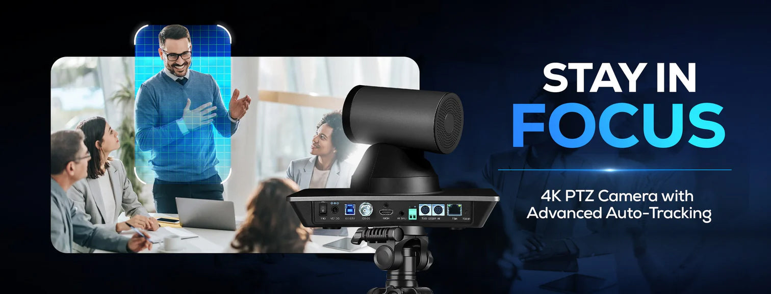 How to Build a Professional Multi-Camera PTZ System with Amdox 4K PTZ Cameras